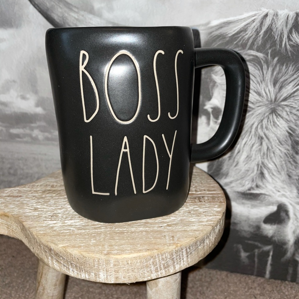 Rae Dunn Boss Lady Mug